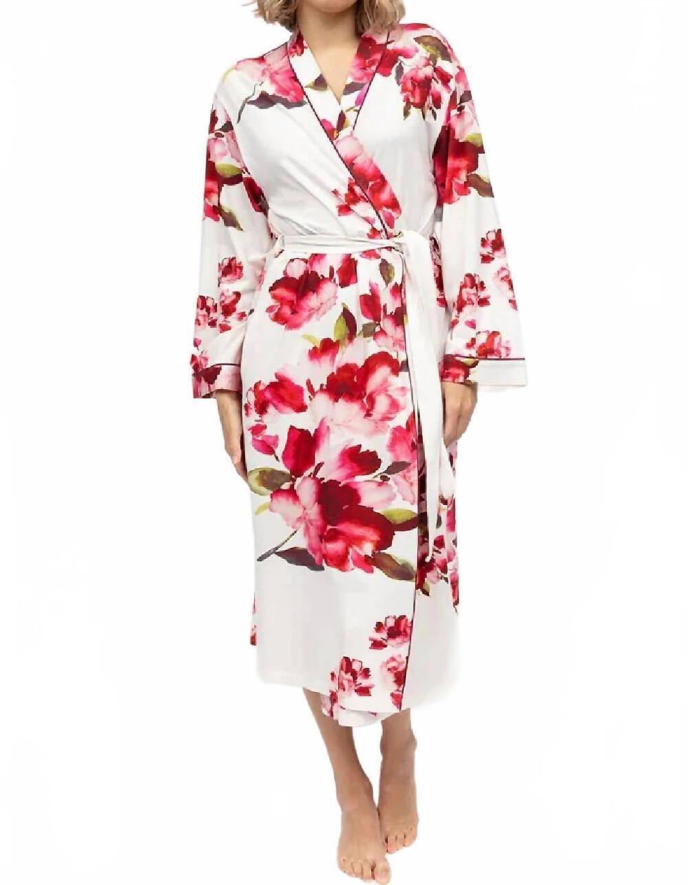 NEW CYBERJAMMIES isabella robe in oxblood mix floral